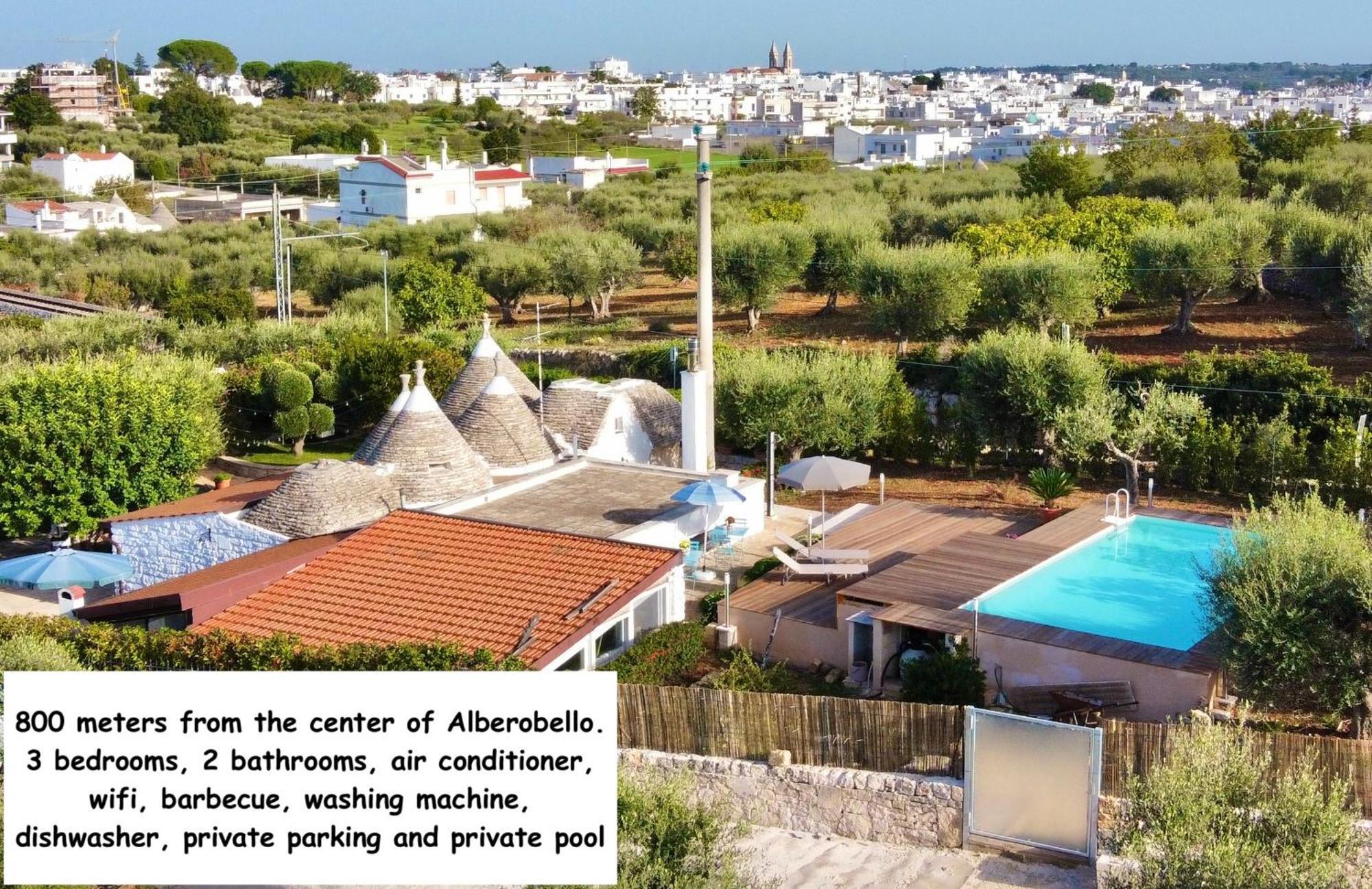 Trullo Il Carrubo Villa Alberobello Dış mekan fotoğraf